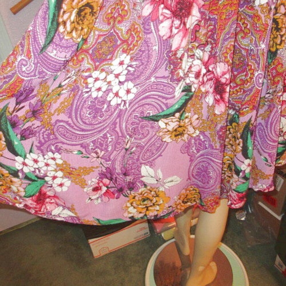 Cottagecore Crinkle Gauze Pintuck Blouse Top Size 12 Fits M Tunic Boho Fairy NEW - Picture 11 of 12